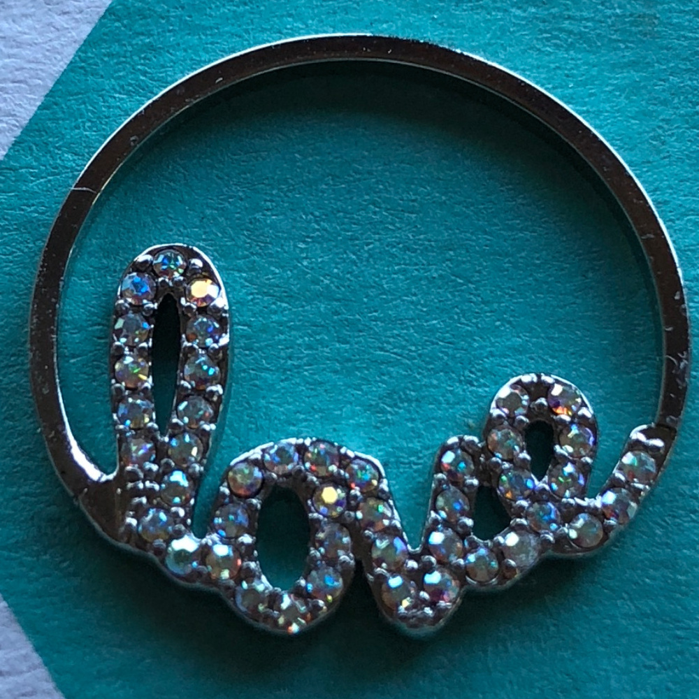 3pc Set! O2 Locket, Chain & Love Window Plate Set! - Picture 6 of 8